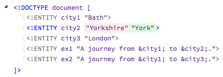 Lexical artefacts are unencoded back to their normal serialised form in the DiffReport