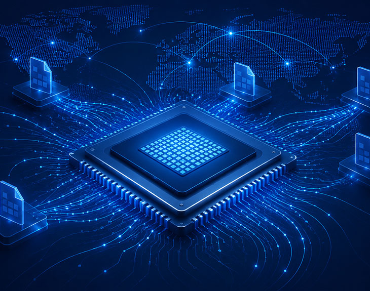 Semiconductor illustration